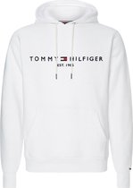 Tommy Hilfiger - Hoodie Wit - L - Regular-fit