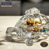 Crystal Bohemia Bonbonniere Schildpad - Kristal - 26,5cm - 1 stuk