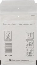 50 stuks - Boxstuff - Luchtkussen Enveloppen - 100x165mm - A11 - 50 Stuks - Wit