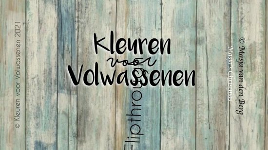 Masja van den Berg - Masja's Christmas - Kerst - kleurboek - kleuren voor volwassenen