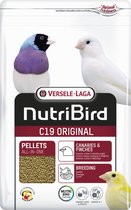 Versele-Laga Nutribird C19 Original Canary - Nourriture pour oiseaux d'intérieur - 3 kg - Nourriture pour élevage - Pellet