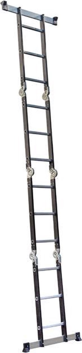 Escalo Multifold 4-in-1 Black Vouwladder met platform