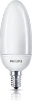 Philips Softone Spaarlamp Kaars - 8W vervangt 35W - E14 fitting - Warm wit licht