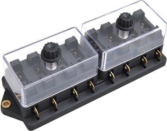 Boîte De 4 Fusibles Fustat 30A 125V Type S - Double élément à Retard, Pour électricité