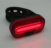 K-parts Fietslamp Achterlicht Ultra COB LED Compact Rood