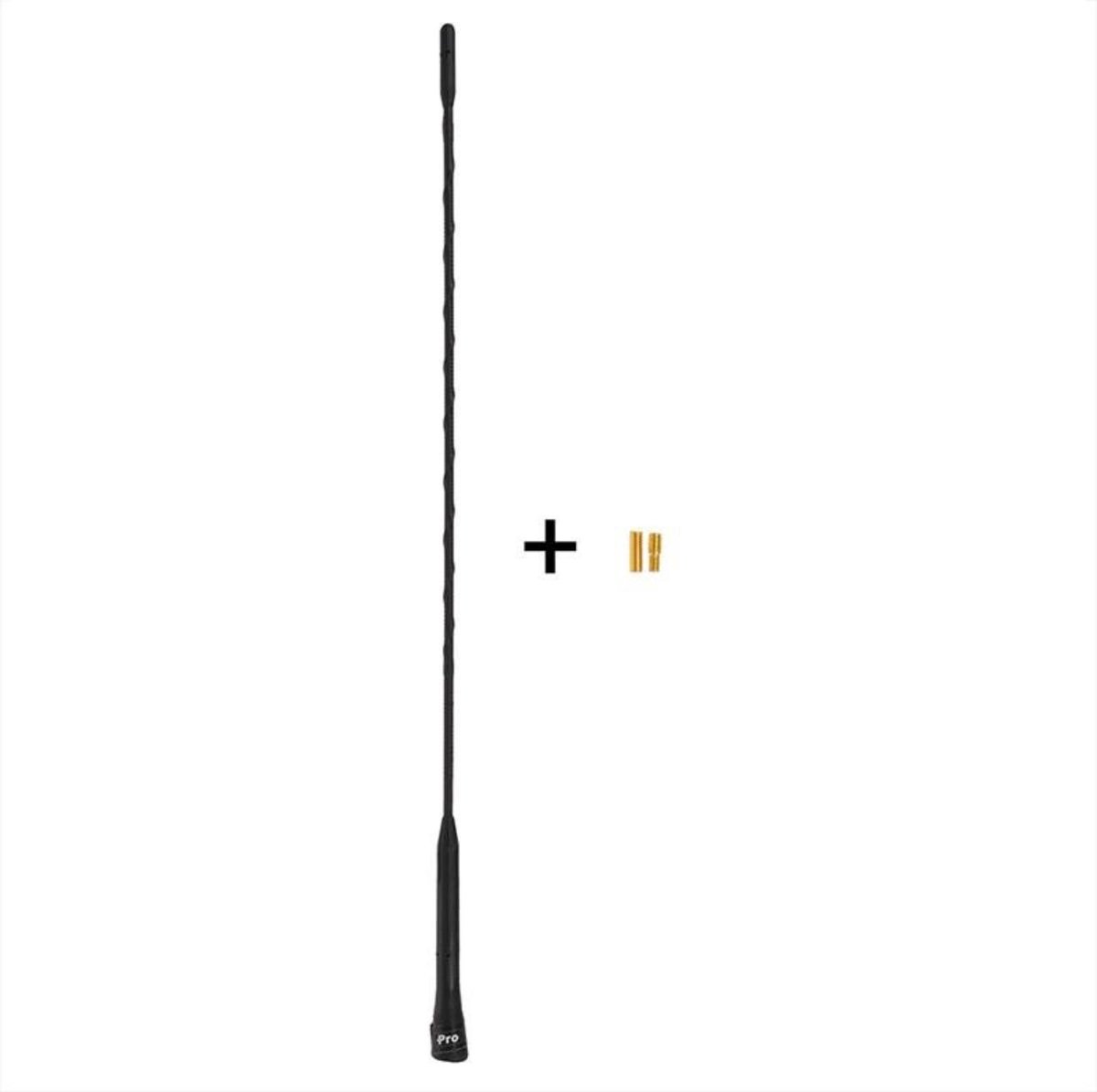 Pro Plus Auto Antenne - 40 cm -Universeel - Inclusief M5 & M6 Adapters