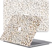Lunso - cover hoes - MacBook Air 13 inch (2010-2017) - Leopard Rose Gold