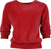 SWEATER SYBILLE RED VELVET M