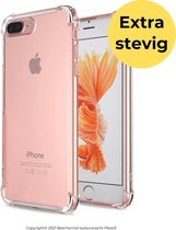 Hozard® Apple iPhone 7 Plus | 8 Plus Anti-Shock TPU - Shock Proof - Extra Stevig Case Transparant