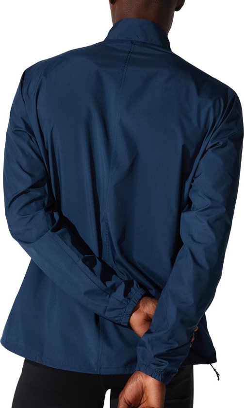 Asics Core Jacket  Sportjas - Maat XL  - Mannen - donker blauw