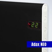 Adax Neo Convector kachel - 1200W - hoog model - zwart