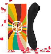 PureVibe® Vibrating Air-Pulse Massager | 3-in-1 Verwarmde Luchtdruk Vibrator | G-spot & Clitoris Stimulator | Clitoris Zuiger en Clit Sucker | Vibrators voor vrouwen | Dildo | Erotiek Sex Toys