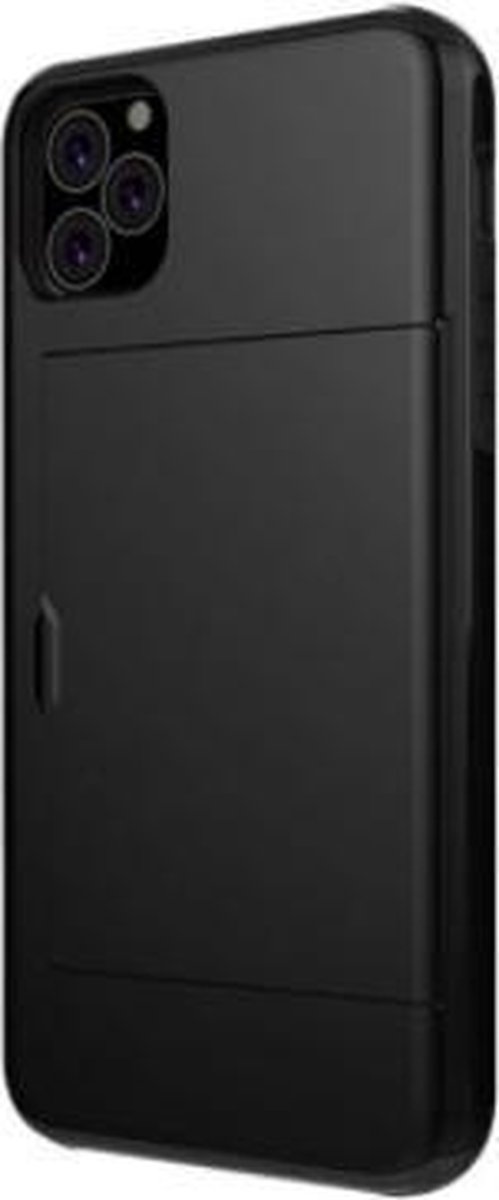 DrPhone SZ4 - Zachte TPU - Geschikt voor iPhone 11 Pro Max- Kaartsleuven - Zwart