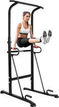 Multifunctionele Pull Up & Dip Station - Verstelbaar - Krachtstation - Fitness