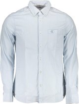 CALVIN KLEIN Shirt Long Sleeves Men - M / AZZURRO