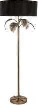 Staande Lamp - Booglamp - Lamp - Jungle Lamp - Sfeer - Industriële Lamp - Goud - 165 cm hoog