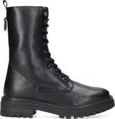 Omoda Lpmonk-03 Veterboots - Laarzen Met Veters - Dames - Zwart - Maat 36