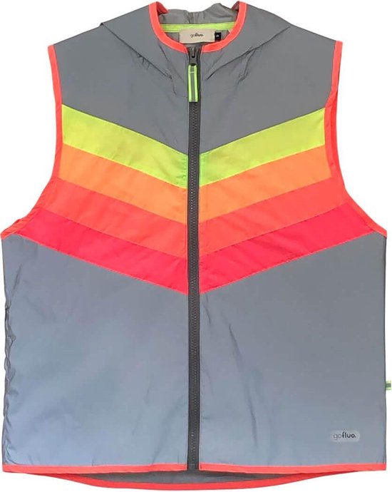 Veste De Sécurité Gofluo Florence – Fluorescent, Réfléchissant, Taille L, Neuve