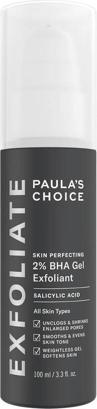 Paula's Choice Skin Perfecting 2% BHA Gel Exfoliant met Salicylzuur - 100 ml