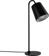 QUVIO Tafellamp retro - Lampen - Leeslamp - Nachtkastlamp - Verlichting - Slaapkamer - Tafellampen - Bedlamp - Design - E27 Fitting - Voor binnen - Met 1 lichtpunt - Netstroom - Metaal - 16 x