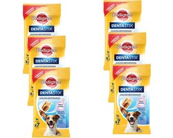 Pedigree Dentastix Mini Hond Multipack - Gebitsverzorgende Hondensnack - 6 x 7 stuks