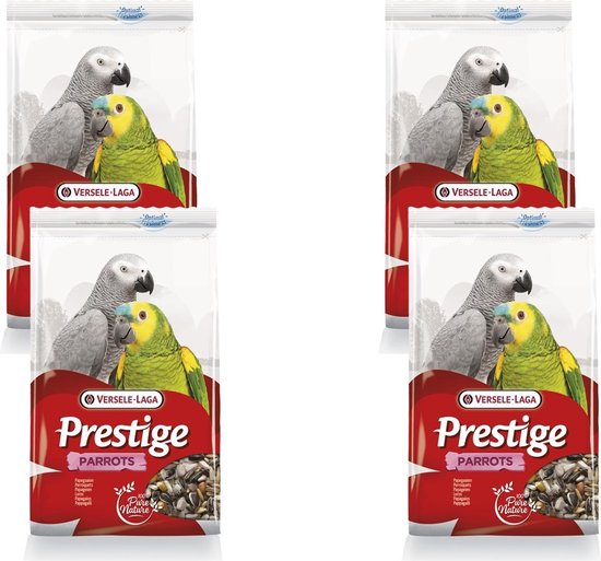 Versele-Laga Prestige Papegaaien - Vogelvoer - 4 x 1 kg