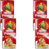 Versele-Laga Prestige Biscuits - Vogelsnack - 4 x Fruit