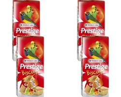 Versele-Laga Prestige Biscuits - Vogelsnack - 4 x Fruit