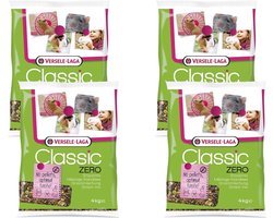 Versele-Laga Classic Zero Knaagdierenvoer - Knaagdierenvoer - 4 x 4 kg Standaard