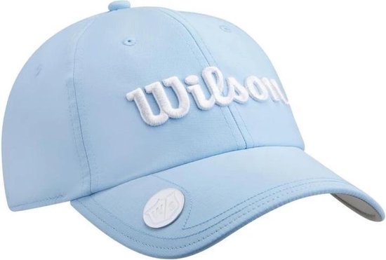 Wilson Staff Ladies Pro Tour Cap - Lichtblauw Wit