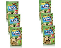 Bonzo Picnic Variety - Hondensnacks - 6 x 100 g