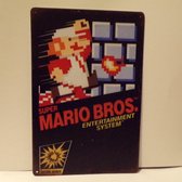 Depot 42 -  Super Mario Bros/ 20x30 cm/ Super Mario Bros/ metalen plaat