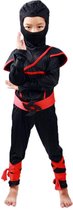 Luxe Ninjago Kostuum - Mask - Carnaval - Halloween - Verkleedkleren Jongens / Meisjes - Ninja - Speelgoed - 110-116