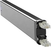 PATCHBOX 365 Cassette, Cat6a/Ea, STP Grijs, 0.8m, 8HE bereik