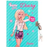 Dagboek met slot JESSIE - Multicolor - Kinder dagboek - Meisjes dagboek - Vriendenboek