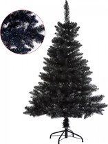 Sapin de Noël artificiel noir Qualité Premium - H 150 cm - Collection Blooming - Sapin de Noël