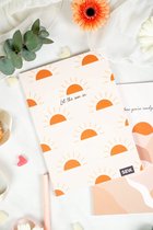 Seik, 2 stuks Bulletjournal Let The Sun In- Bujo - Gestippeld - 80 g/m2 Papier - Bujo Voor Beginner