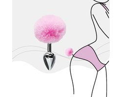 Daily Joy Buttplug – Konijnenstaart – Rollenspel – Anale staart – Roze