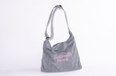 Baggy Cool - Schoudertas - Grijs - Ribstof