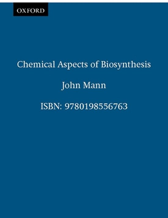 Chemical Aspects Of Biosynthesis OCP 20 - cover