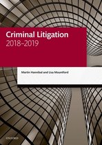 Criminal Litigation 2018-2019