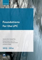 Foundations for the LPC 2013-14