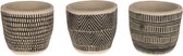 - pot ceramic ø11x10cm 1pc mix box a / 3 - multi - 11x101x