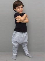 Grimmsi Harem Broek Grijs-Unisex-Broek-Kids- Kinder kleding- Jongens en Meisjes