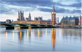 Parlementsgebouw en de beroemde Big Ben van Londen - Foto op Forex - 120 x 80 cm