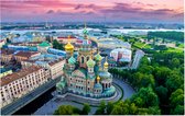 Kathedraal van de Verlosser op het Bloed in Sint-Petersburg - Foto op Forex - 120 x 80 cm