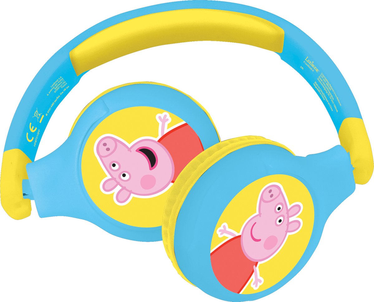 Peppa Pig Bluetooth & Whired Opvouwbare Koptelefoon .