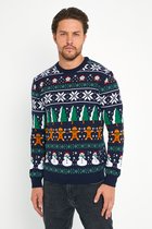 Foute Kersttrui Heren - Christmas Sweater - Kerst Trui Mannen Maat L