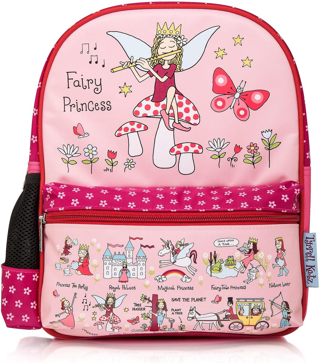Prinses (new design) kleuter kinder rugzak rugtas - Tyrrell Katz