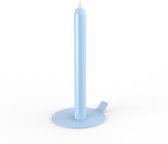 Lunedot unieke kaarsenstandaard inclusief 3 kaarsen – licht blauw - kaarsenhouder – kaarsen kandelaar
